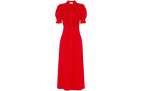 MIU MIU Short Sleeved Dress Women's Red