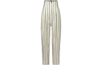 LOUIS VUITTON Multi Stripe Fitted High Waist Pants