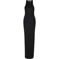 Crew Neck Sleeveless Dress