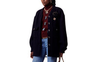 CHANEL 23 Fall And Winter 23B Coats Women's Dark Blue