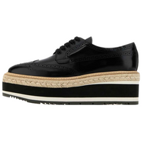 PRADA Casual Single Shoes 6cm Women's Black