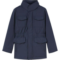 Loro Piana FW24 Jackets Coats Marine Blue Kids'