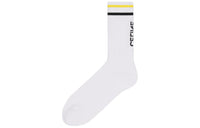 CELINE Logo Intarsia Ribbed Socks