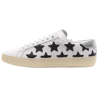 SAINT LAURENT Yves Low Top Skateboard Shoes Women's Black White