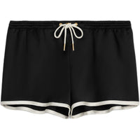 CELINE Mini Triomphe Shorts In Satin