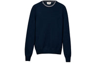 HERMES Cashmere Sweaters Men Marine Blue