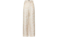 LOUIS VUITTON 3D Malletage Print Wide-Leg Pajama Pants