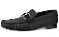 LOUIS VUITTON Montaigne Taïga Casual Single Shoes Men's Black