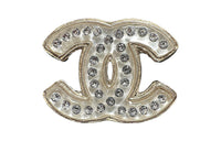 CHANEL Brooches Unisex Metal/White