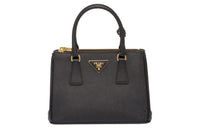 PRADA Leather Handbag Regular Women's Black