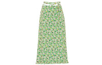 MIU MIU SS21 Long Skirt Women's Green