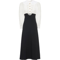 MIU MIU FW21 Long-Sleeved Dresses Women's Black