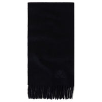 Loro Piana Cashmere Knit Scarves Kids' Marine Blue