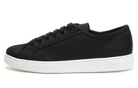 PRADA Low Top Canvas Shoes Men's Black