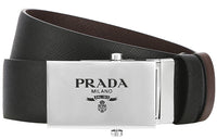 PRADA Automatic Buckle Men's Width: 3.5 Cm