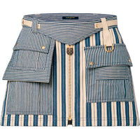 LOUIS VUITTON Casual Short Skirts Women's Multicolor