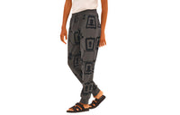 HERMES Sports Pants Women's Black