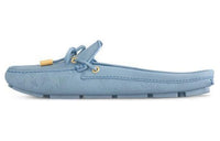 LOUIS VUITTON Gloria Slip-Resistant Wrap-toe Slippers Women's Blue