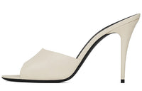 SAINT LAURENT LA 16 High Heels 9.5cm Women's Beige