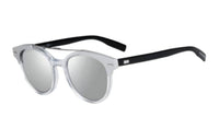 DIOR Acetate Browline Sunglasses Women's Silver