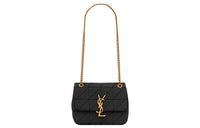 SAINT LAURENT Jamie Lambskin Chain Shoulder Bag Mini Women's Black