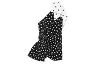 SAINT LAURENT One shoulder Bow Mini Dress