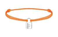 LOUIS VUITTON Sterling Silver Bracelets Unisex Orange