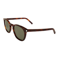 SAINT LAURENT Acetate Square Sunglasses Women's Tortoiseshell