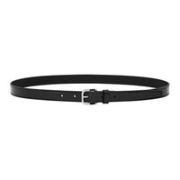 SAINT LAURENT Resin insert Brushed leather Belt