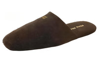 MIU MIU Slip-Resistant Wrap-toe Slippers Women's Umber