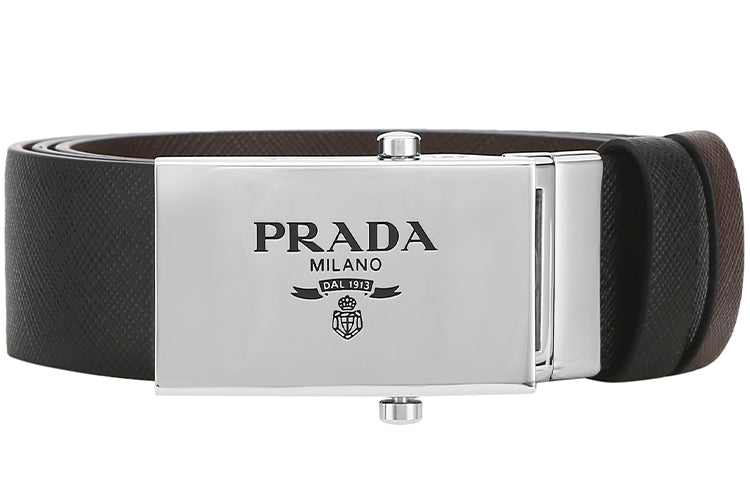 PRADA Automatic Buckle Men's Width: 3.5 Cm