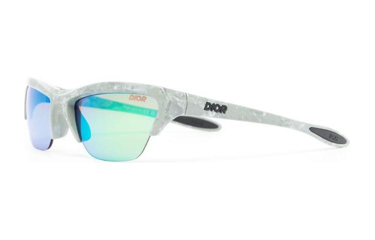 DIOR - Irregular Shape Sunglasses Unisex Gray