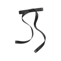 CHANEL Silk Satin Hair Clips Women's Black