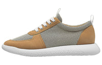 HERMES Azur Low-Top Casual Shoes Men's Camel