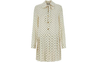MIU MIU Long-Sleeved Dresses Women's Ecru