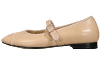 CHANEL Casual Single Shoes Women's Khaki