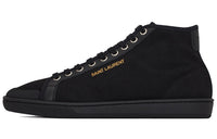 SAINT LAURENT Mid-top Lace-up Sneakers