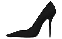 SAINT LAURENT Instinct Slim Heel High Heels 11cm Women's Black