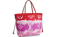 LOUIS VUITTON Neverfull Lv Escale Mm Rouge