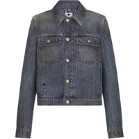 DIOR Denim Jackets Women's Blue