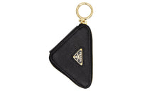 PRADA Leather Clutch Women's Black