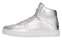 CELINE High Top Skateboard Shoes Men's Silver