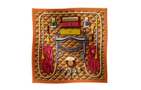 HERMES Silk Scarves Women's Multicolor