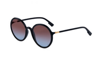 DIOR Acetate Acetate Round Sunglasses Women's Black