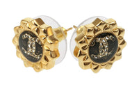 CHANEL Stud Earrings Women's Gold
