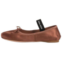MIU MIU Flat Casual Single Shoes Women's Brown