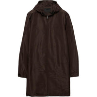 PRADA SS25 Coat Men's Dark Brown