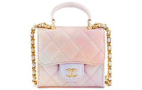 CHANEL Sheepskin Shoulder Bag Crossbody Bag Controller Handbag Regular Women's Rainbow Fantasy Multicolor