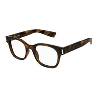 SAINT LAURENT Acetate Square Eyeglass Frames Women's Tortoiseshell