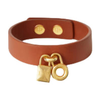Loro Piana Cow Leather Bangles Women's Brown